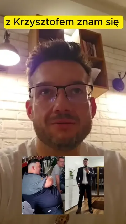 Mateusz w oryginalnym nagraniu o swojej metamorfozie